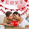 Valentine's Day Party Decorations, BE Heart,Shaped Garland Set