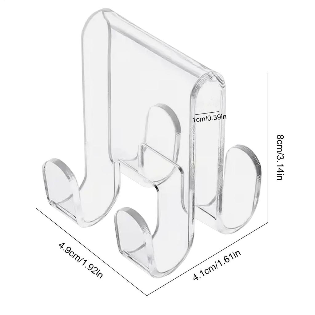 Glass Door Hooks Towel Hanger Shower Towel Hooks Punch-Free Storage Tool for Robe Clothes Towel and Washcloth Towel Hook Tools