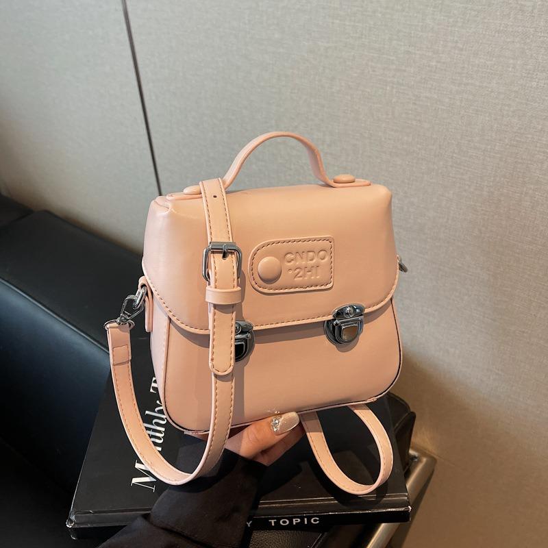 Small bag women's spring and summer versatile new fashion shoulder messenger bag portable Cambridge small square bag