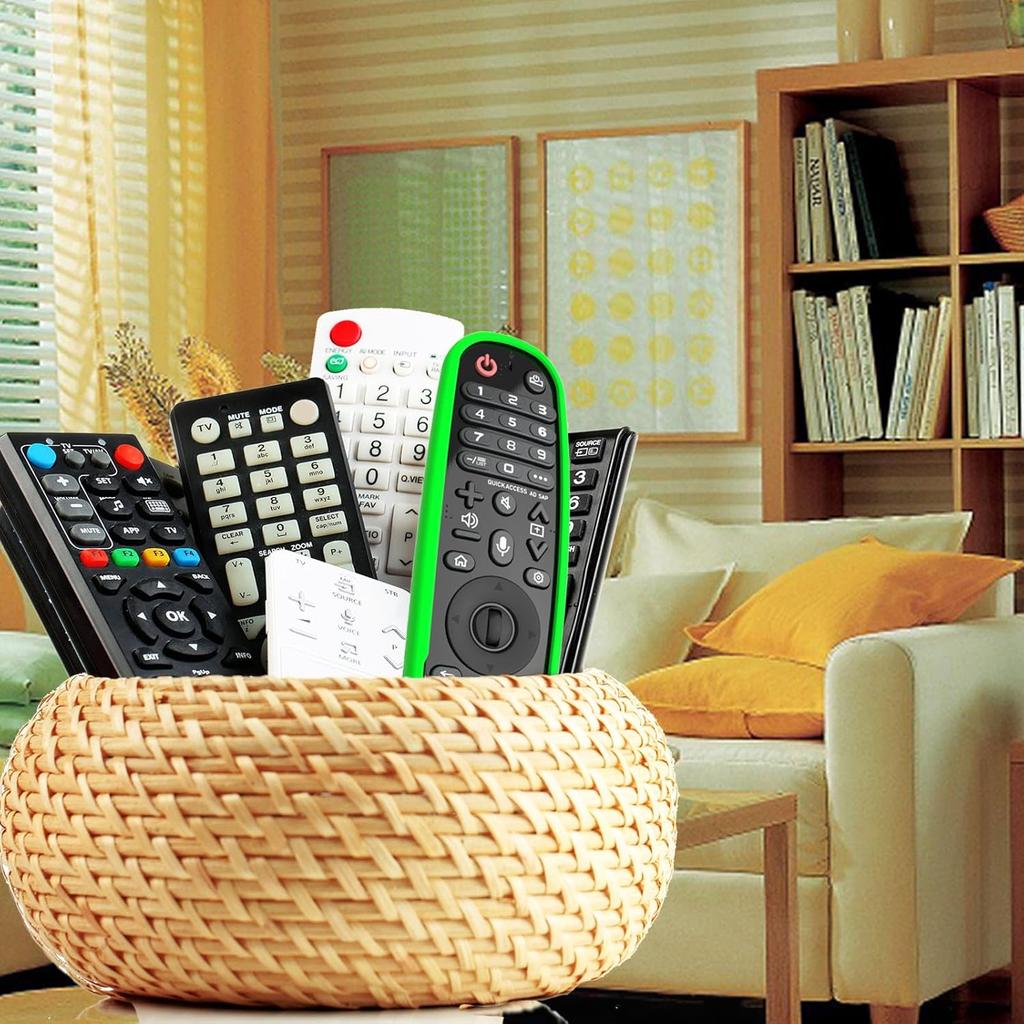 Case Cover for LG Remote MR20GA MR19BA MR18BA MR650A MR600, Silicone Skin Sleeve for LG Smart TV Magic Remote Control with Lanyard Glow in The Dark