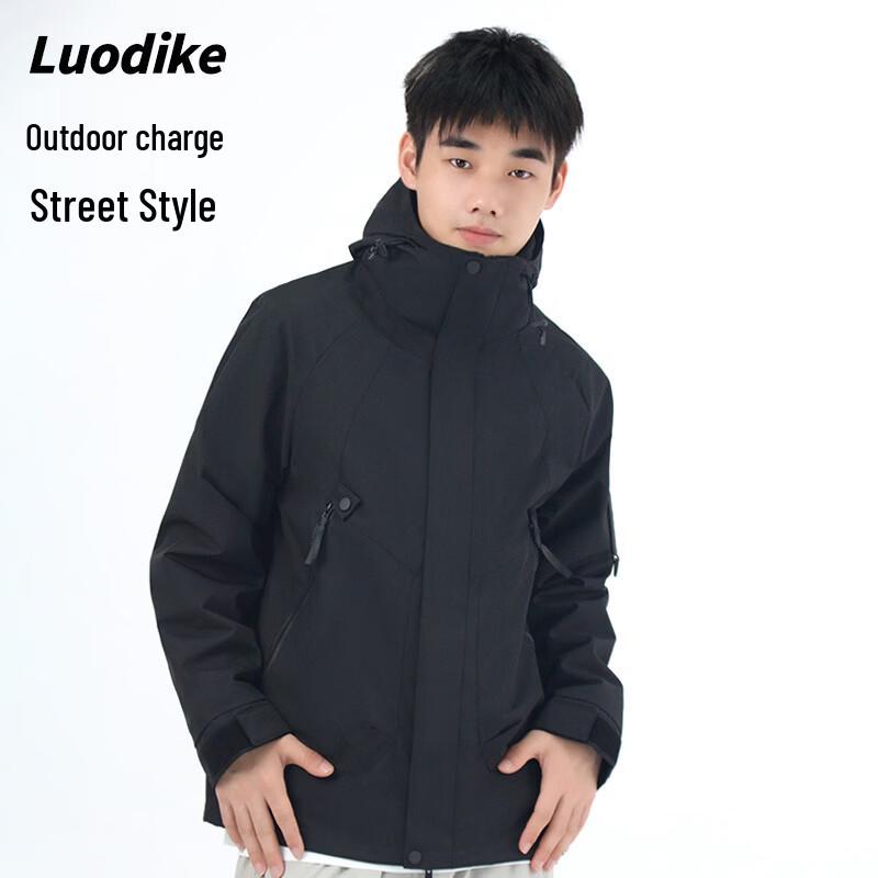 Luodike Unisex Outdoor Single-Layer Shell Jacket A53AFC1635 XS