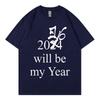 Drake IceUnisex Neues Album 2026 Wird Mein Jahr T-Shirt Streetwear Mode Hip Hop T-Shirt Unisex Unisex Kleidung Lässige Baumwoll-T-Shirts