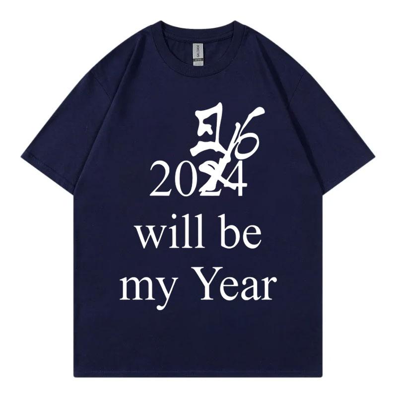 Drake IceUnisex Neues Album 2026 Wird Mein Jahr T-Shirt Streetwear Mode Hip Hop T-Shirt Unisex Unisex Kleidung Lässige Baumwoll-T-Shirts