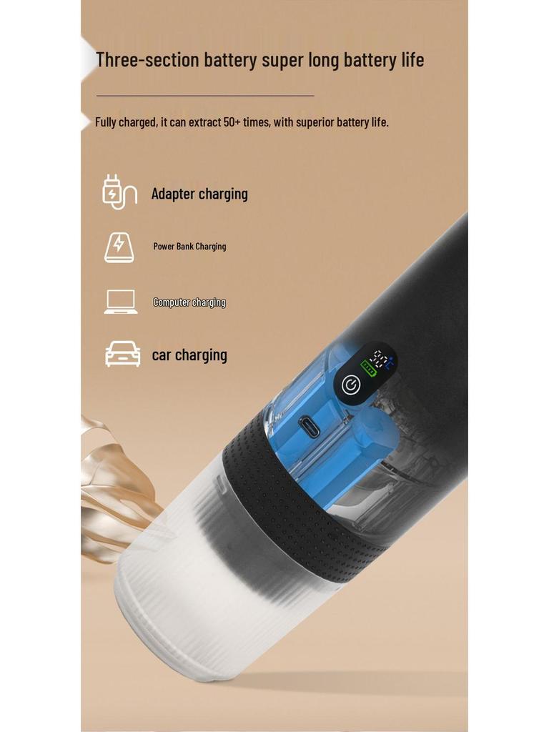 Wireless Portable Electric Espresso Maker with Pump Pressure and Moka Style