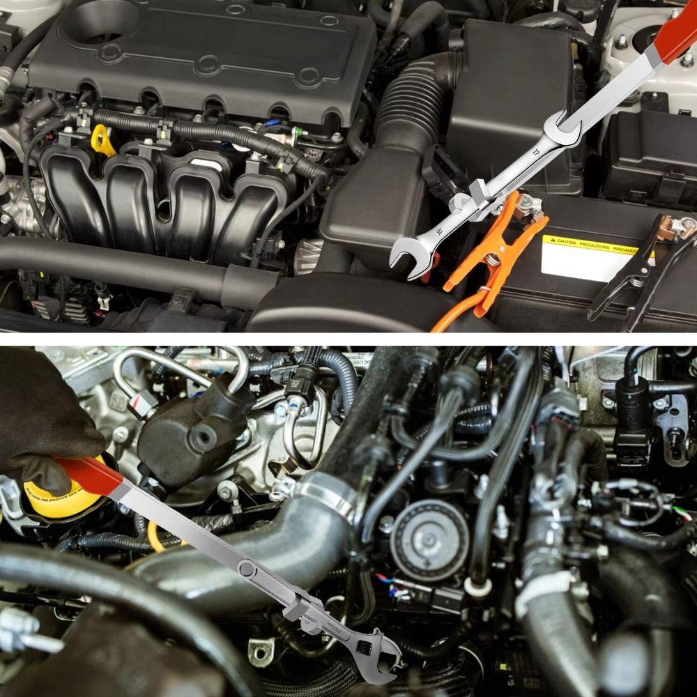 Extra-Long 15 Inch Wrench Extender Tool Multi Use Spanner Extension Bar  Amplifier Tool