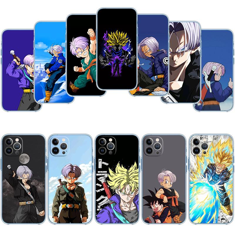 Dragon Ball Trunks Transparent Phone Case for Motorola Moto G10 G20 G30 G31 G32 G34 G35 G41 G42 G50 G51 G52 G55 G60 G60S
