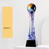 Customized High-end Colored Glaze Trophy, Annual Meeting Employee Celebration Souvenir, Sports Excellent Awards Decorations, 1Pc