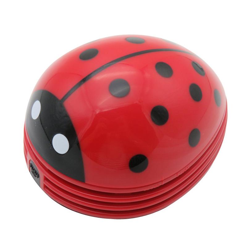 Adorable Ladybug Mini Desktop Vacuum Cleaner