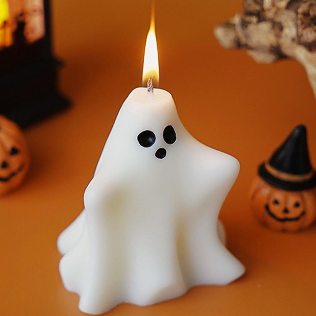 Spectre Silicone Chocolate Molds Cake Molds Fondant Molds Halloween Themed Candle Molds for Epoxy Resin Candle Soap