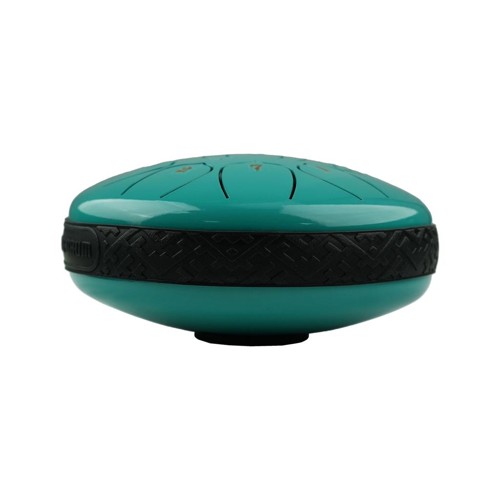 6 Inch Steel Tongue Drum 11 Notes Rain Drum Portable Percussion Instrument with Drum Mallets for Meditation Yoga