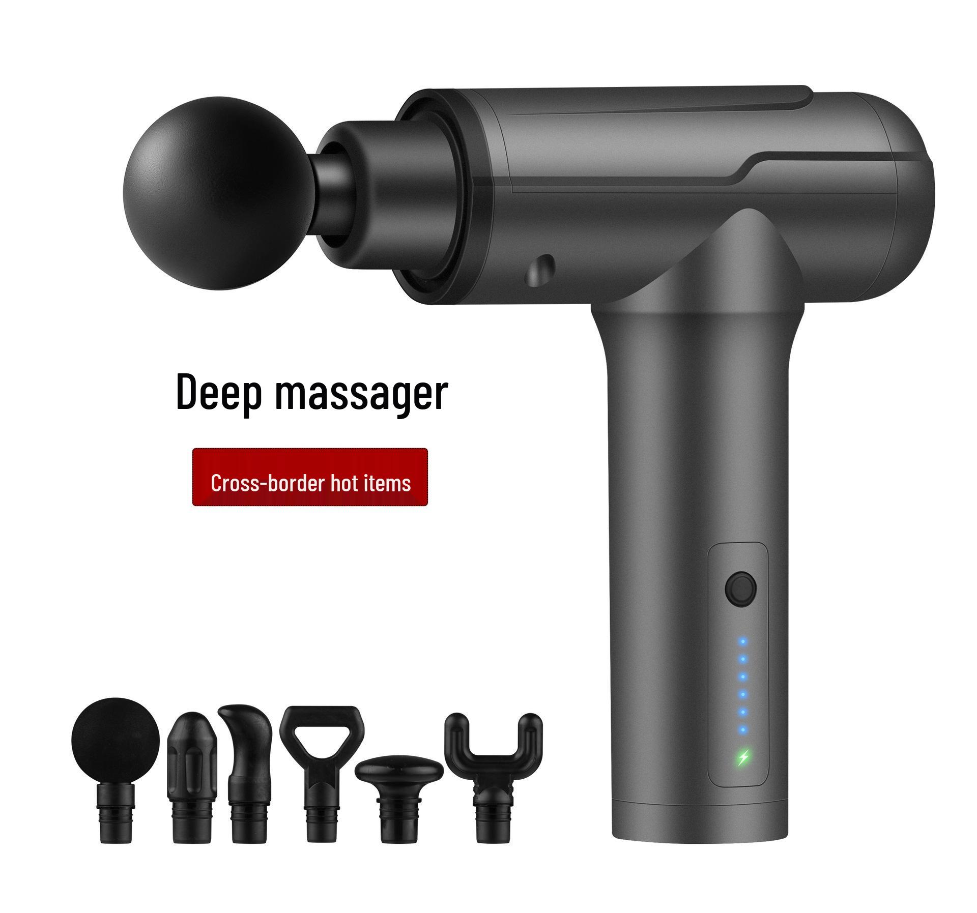 Smart Home Muscle Massager: Vibration Therapy for Neck, Fascia, and Fitness Relaxation