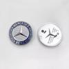 Car Logo Front Engine Hood Emblem Metal Flat Badge Accessories For Mercedes Benz AMG E S C A B Class GLE GLS CLS GLC CLA GLA GLK OY8