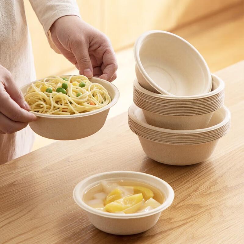 Chahua 500ml Biodegradable Disposable Paper Bowl