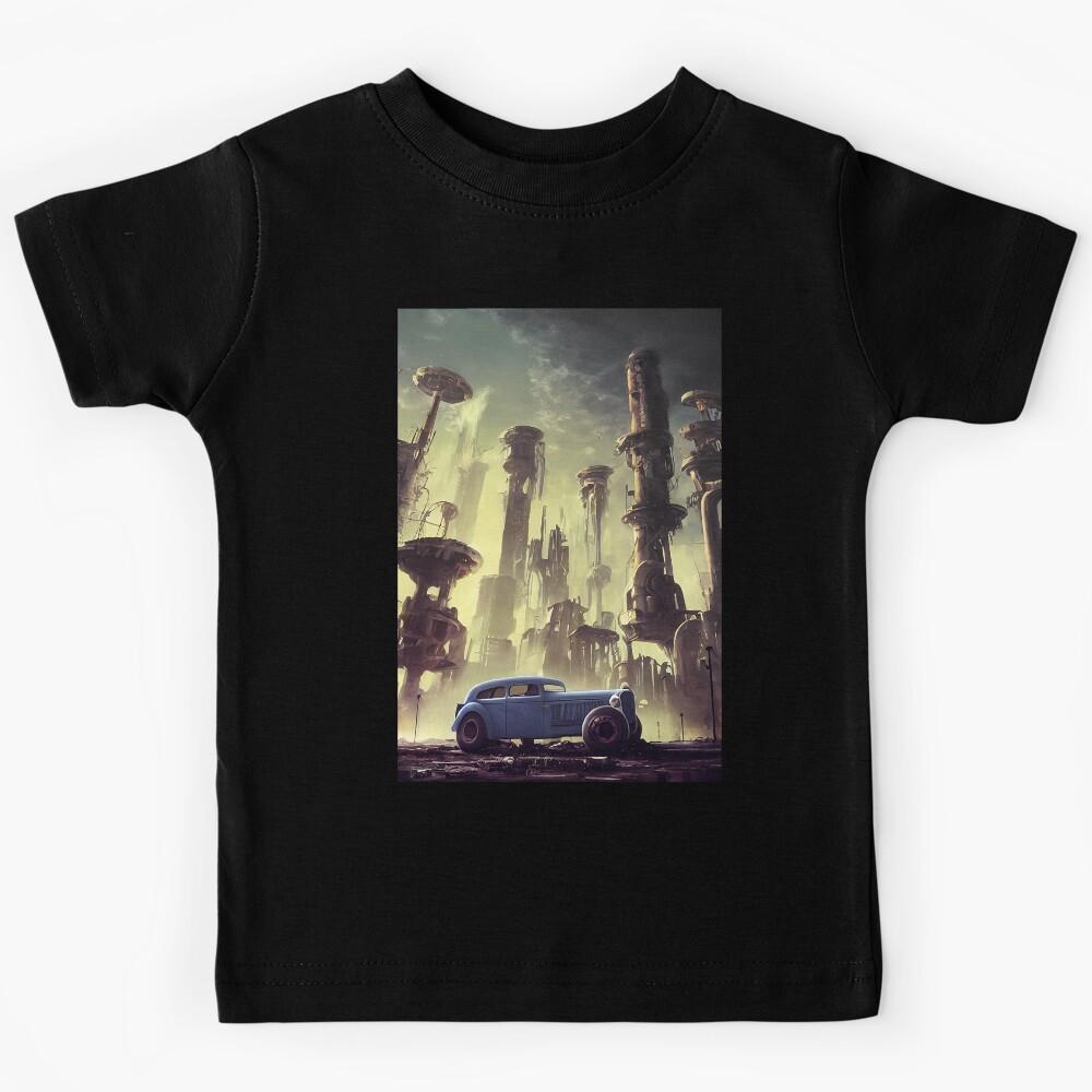 Hot Rod in a Postapocalyptic World, a perfect gift for all American Hot Rod fans #5 Kids T-Shirt 130