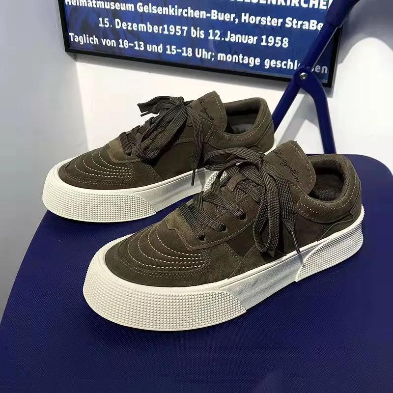 New Platform Sports Shoe Men All-match Casual Trendy Shoe Young Student Fashion Comfortable Men Shoe Tenis Masculino