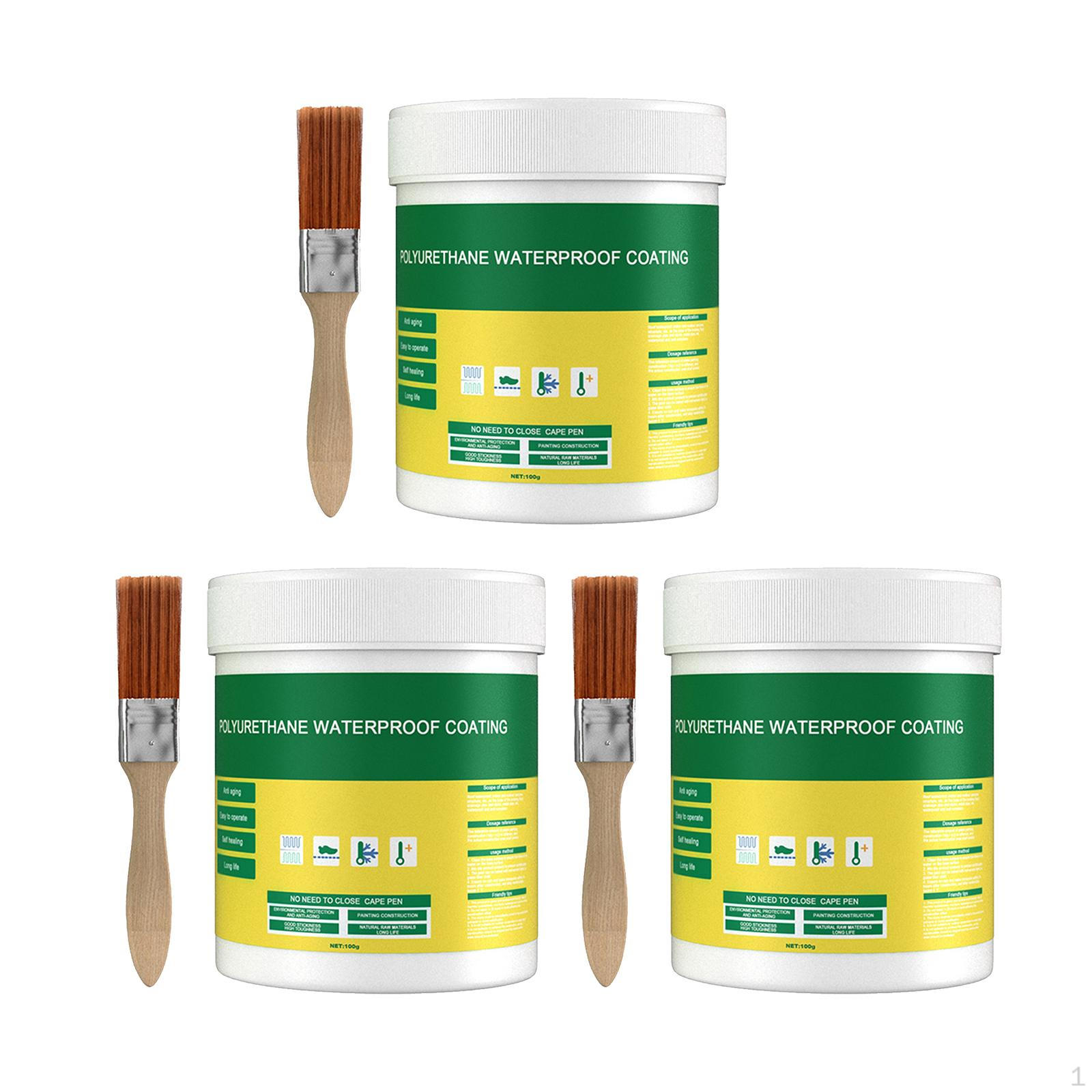 

3x Waterproof Sealant Sealer Glue Repair Broken Surfaces for Outdoor Floor Tiles Bathroom