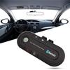ABS Car Bluetooth Handsfree Phone Kit Micro USB Charging Cable Black MP3 Music Player Clip-on Wireless Speaker Speakerphone Car