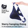 Men's Summer Stereo Bag U-shaped Design Ice Silk Breathable Thong Underwear