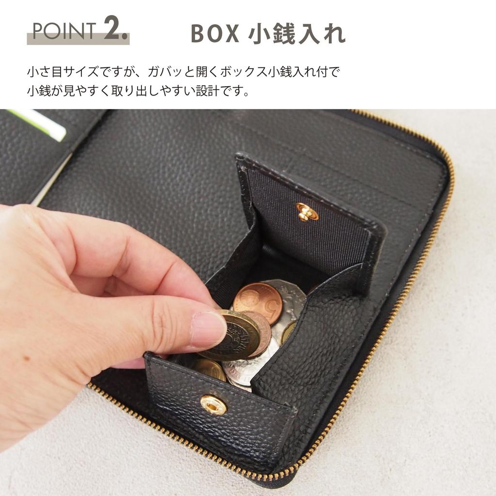 Arnold Palmer Men's Bifold Wallet, Tochigi Leather, with Coin Purse, 4AP3691 (Gray)