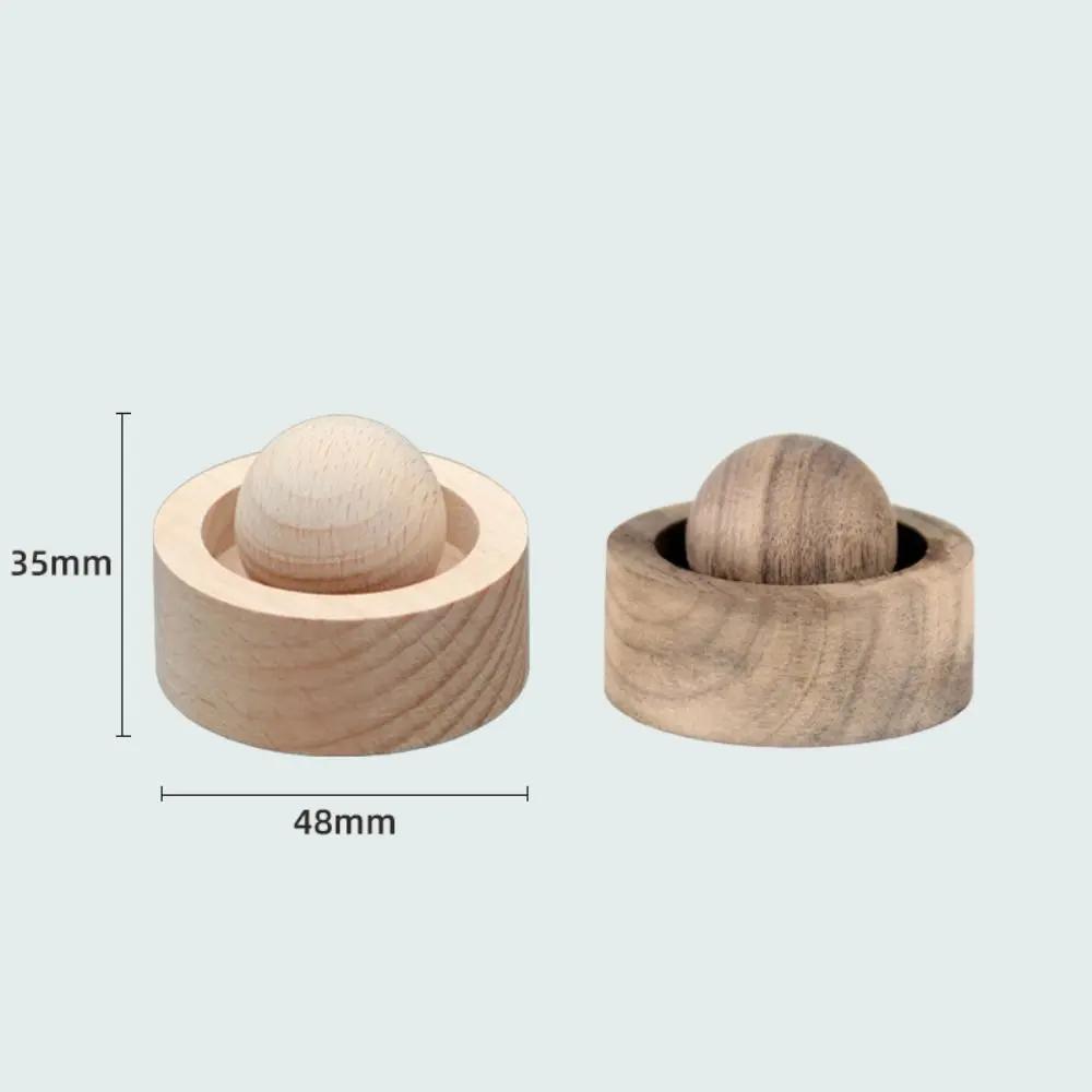 Spherical Essential Oil Diffuser Expanded Wooden Fragrant Wood Long-lasting Aromatherapy Inhaler Home Bedroom Ornaments
