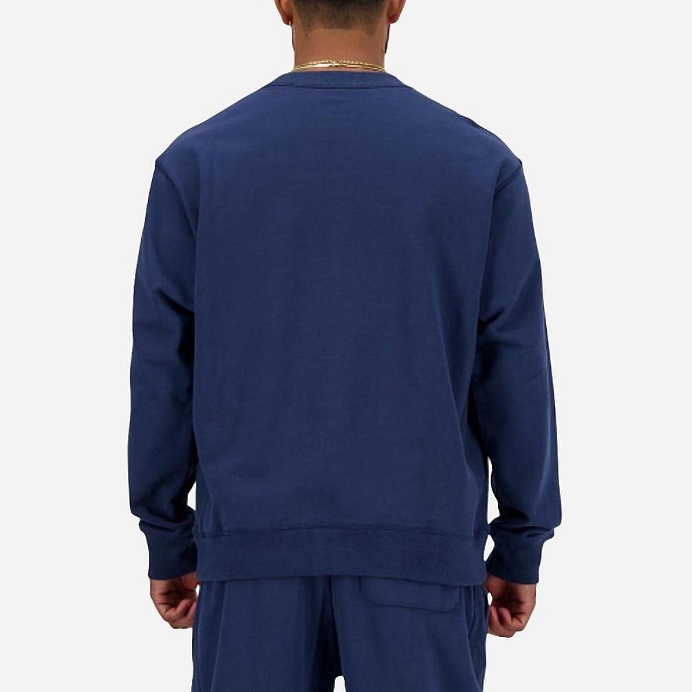 New Balance Athletics French Terry Sweatshirt Asia Sizing 'Navy' Men's MT41506-NNY