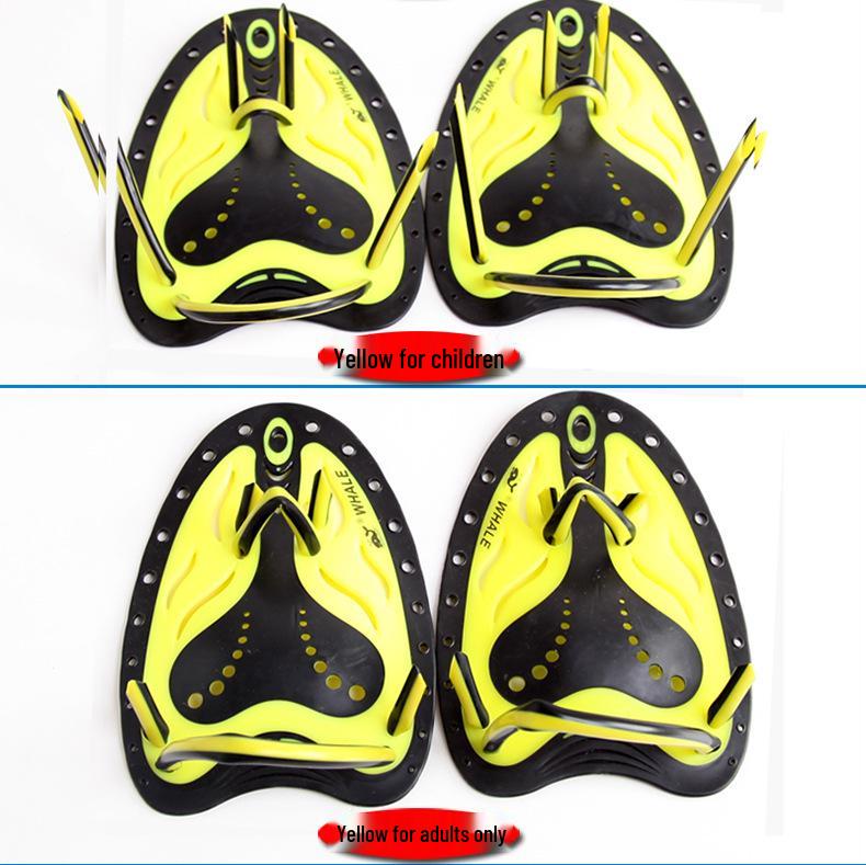 Axe-Style Swimming Hand Paddles for Adults & Children - Freestyle & Snorkeling Aid Gloves