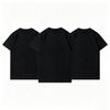3pcs Cotton Short Sleeves Tees Plus Size Solid Color Summer Men's Loose Sports Running T-shirt Tops