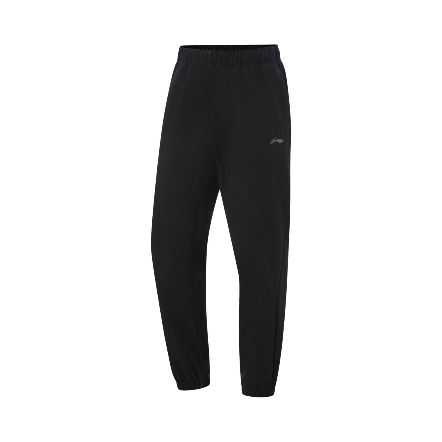 Li-Ning Soft Minimalist Comfortable Mid-Rise Sports Long Pants Men bottoms AYKV747-1 L