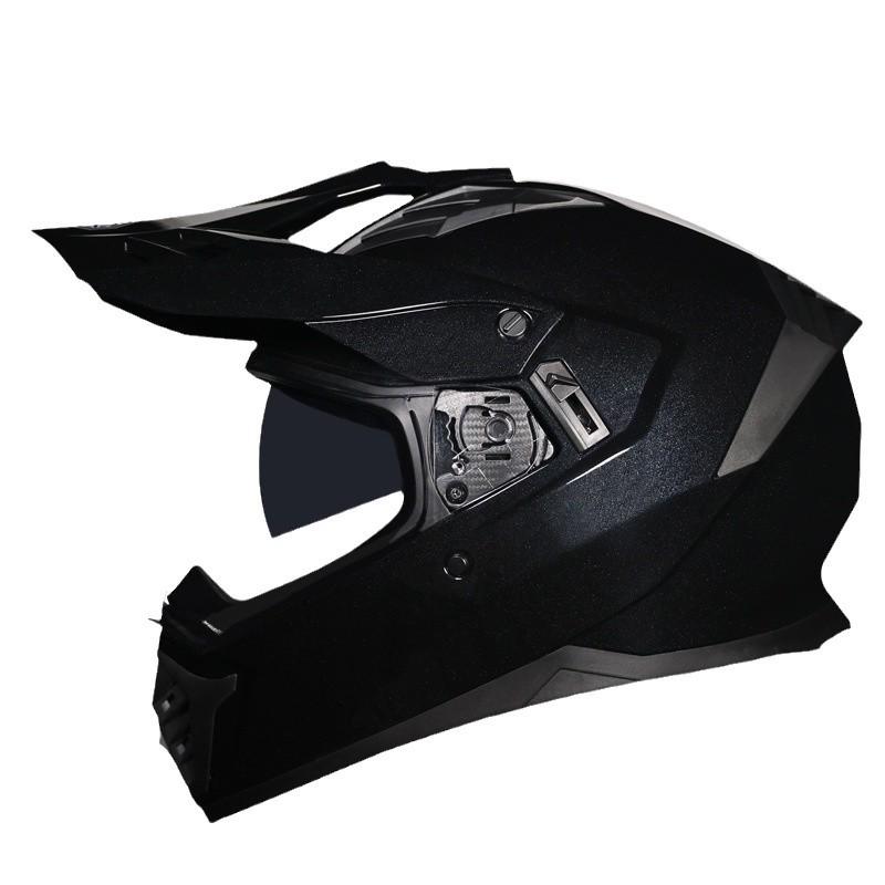 Unisex Motorcycle Rally Helmet with Single Visor for Road and Off-Road Long Distance Travel