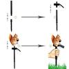 Waterproof Solar Animal Lamp Cute Rabbit Squirrel Lawn Light Outdoor Solar Light  Garden Lawn
