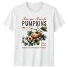 Farm Fresh Pumpkins TShirt Retro Foodie Pick Your Own Open Daily a