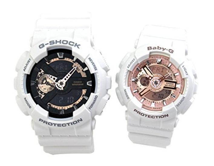 

[Casio] G-SHOCK Baby-G Pair Watch with Pair BOX Наручний годинник Білий GA-110RG-7A BA-110-7A1 [Елемент]