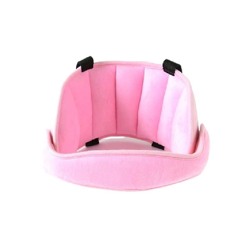 

Car Headrest Strap For Infants Soft Comfortable Pp Cotton Material Pink