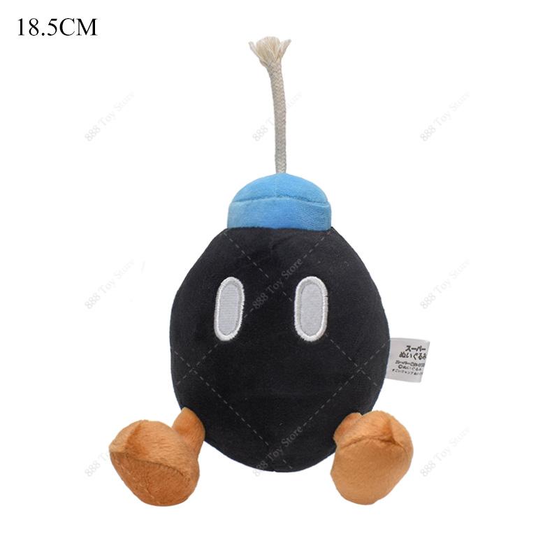 Mario Plush Bullet Bill Toys Anime Plushie Shy Guy Baby Wario Waluigi Yoshi Bob-omb Buddy Toad Stuffed Peluche Kids Dolls Gifts