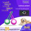 LED Luminous Silicone Pet Pendant: Anti-Lost, Drop-Resistant Night Light for Safe Dog Walking
