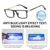 Photochromic Anti-Blue Light Reading Glasses Blue Ray Blocking Hyperopia Glasses  Office