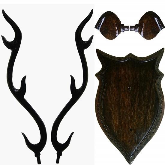 deer head wall mounted wooden deer showpiece product for wall decoration  Show Piece wall decor for living room