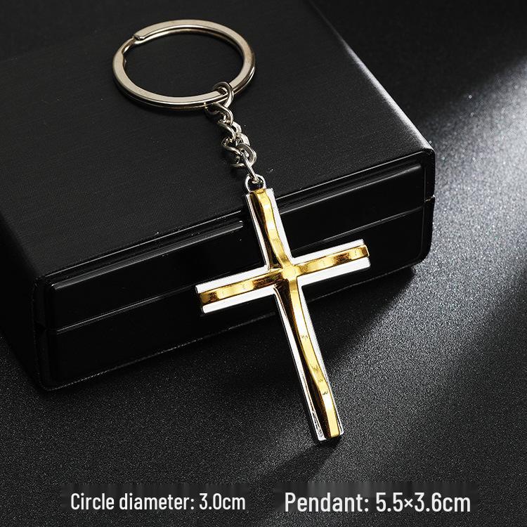European & American Rock Guitar Keychain: Hip Hop Drip Oil Alloy Pendant Charm for Women's Bags