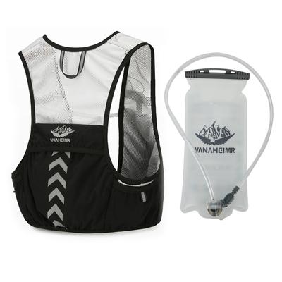Running Hydration Vest Pack Outdoor Portable Hydration Backpack Splash-Proof Cycling Bag with 2L