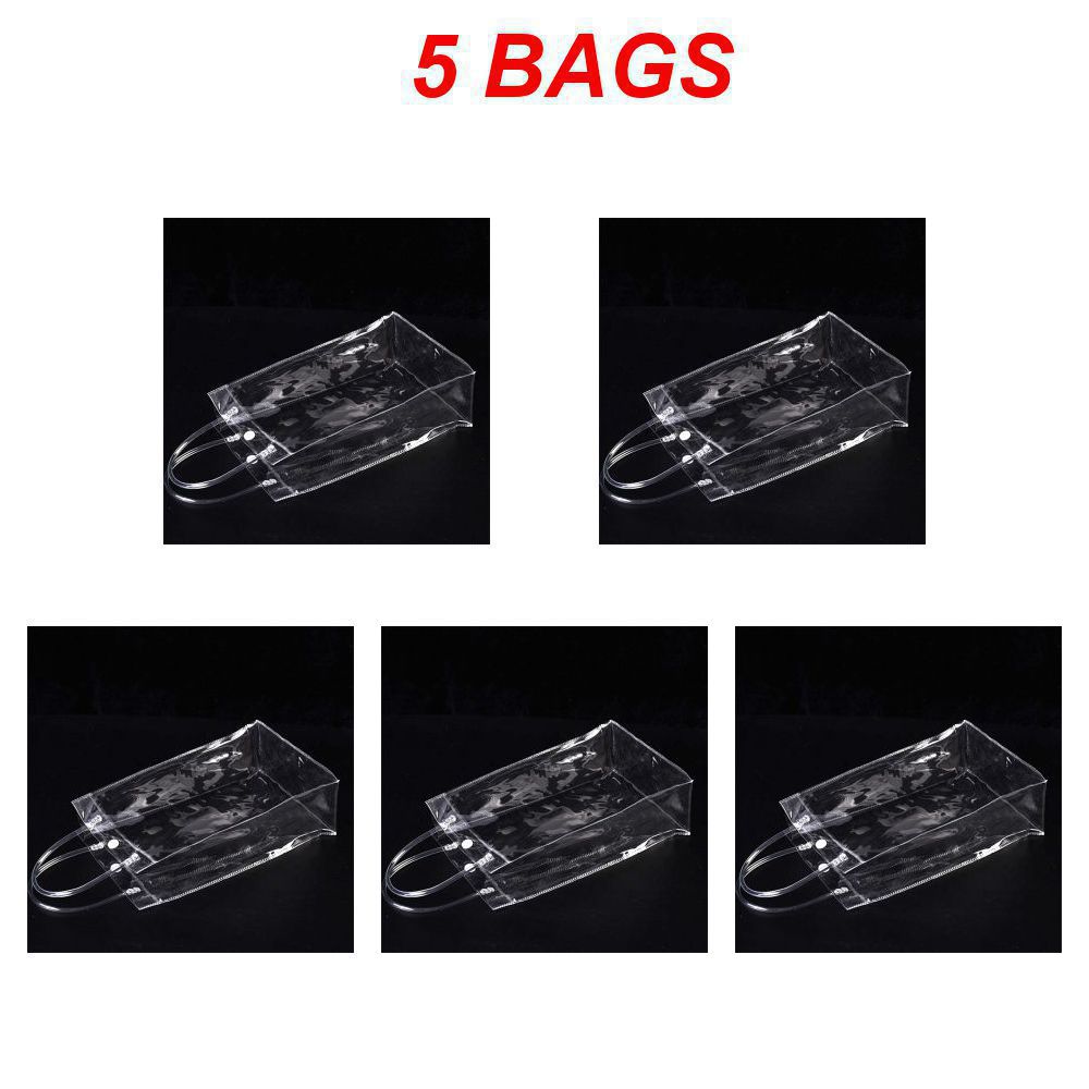 Pvc Storage Bag Transparent Plastic Bag Travel Sub-bottling Storage Bag Wash Bag Cosmetic Handbag