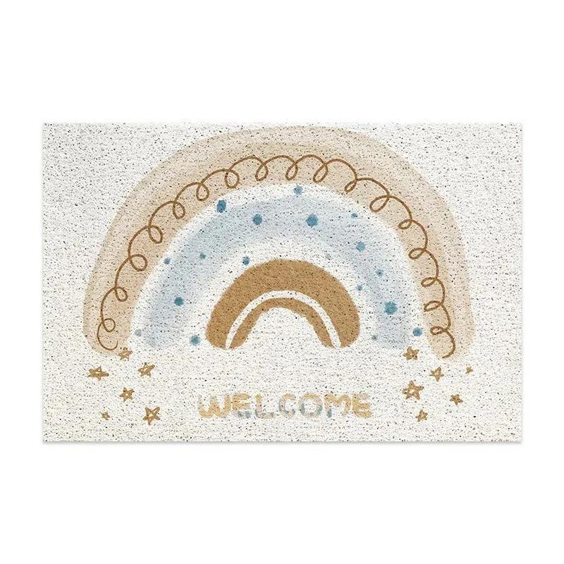 

Веселковий великий килим для вітальні, дитячі килимки для повзання, реквізит для художньої фотографії, декор для дівочої спальні, килимок для підлоги, дитячі ігрові килими 40X60CM