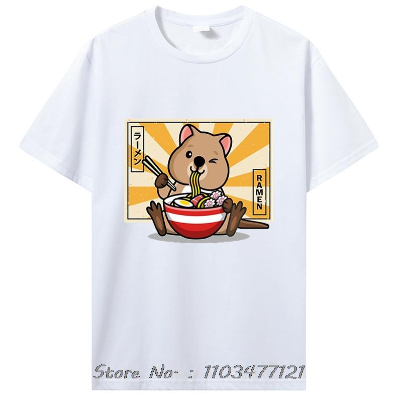Funny Quokka Australia T Shirts Graphic Cotton Streetwear Short Sleeve Birthday Gifts Summer Style T-shirt Men Clothing