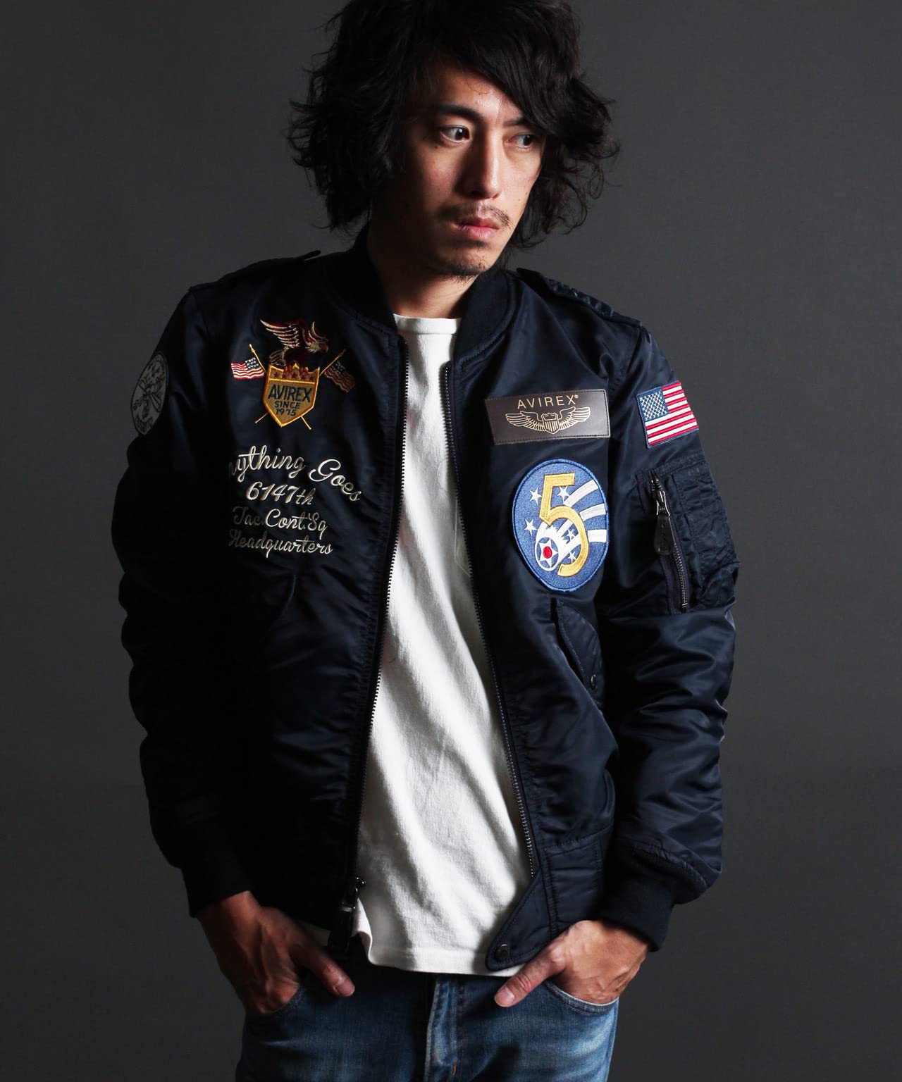 Buy Flight Jacket 5th AIR FORCE [Avirex] Men's & Women's L-2 (L