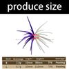 Lake Use Fishing Accessory with Elastic Soft Plastic Body and Flexible Arm Profile, Single Pack Sea Urchin Baits for Daily Anglers