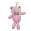 Soft Funny Frog Pendant Plush Frog Doll Keychain Fashion Frog Plush Keychain  Couple