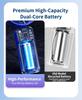 Portable Mini Foldable Desktop Fan: Rechargeable via TYPE-C, Comes with Lanyard, Customizable LOGO