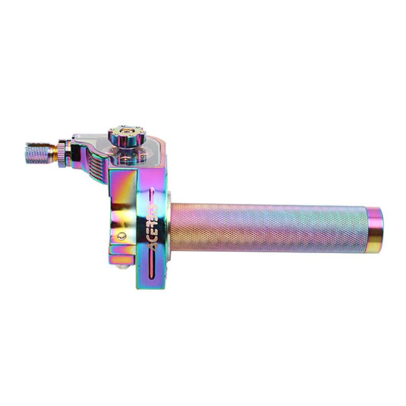 1 ks Rukojeti plynu otočné řídítka 22 mm Univerzální hliníkový akcelerátor pro motocykl moped skútr kolo M10*1.5