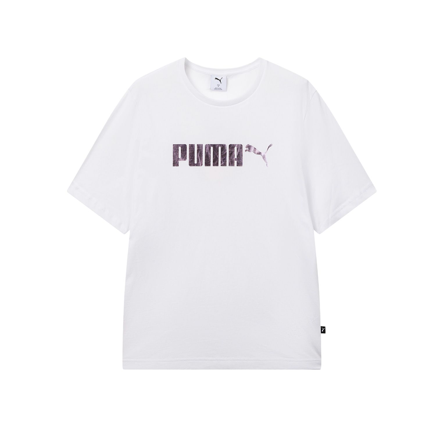

Puma Ess Round Neck Pullover Simple Short Sleeve Casual Versatile Sports T-Shirt Unisex Tops 697103-02 XXL