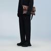 Men's Loose Fit Cropped Suit Pants