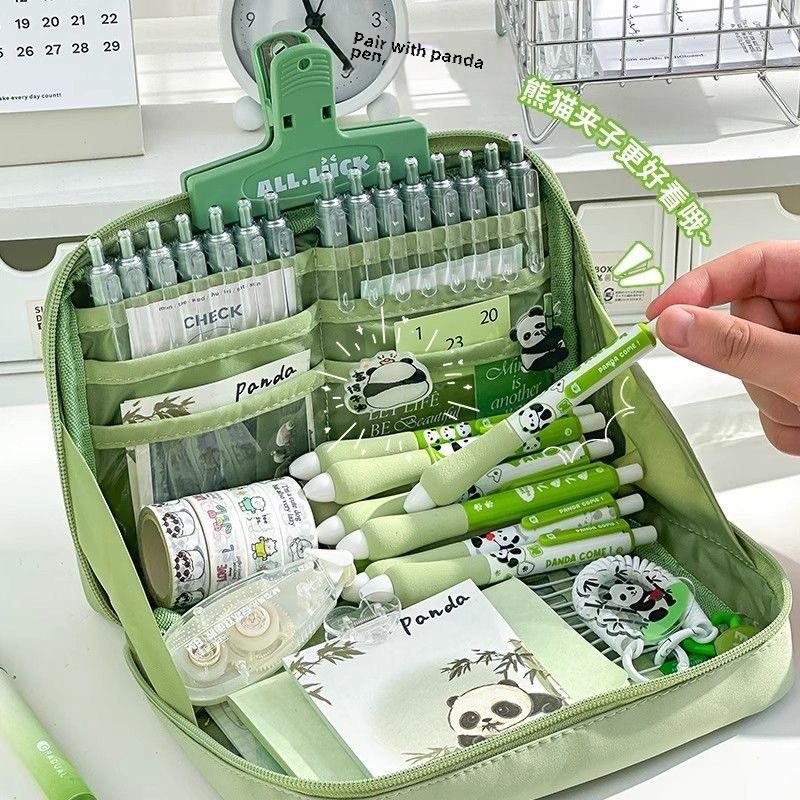 High-Capacity 12-Layer Pencil Case for Girls - Ideal for Junior & Senior High School Students